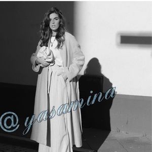 Zara wool coat bloggers fav